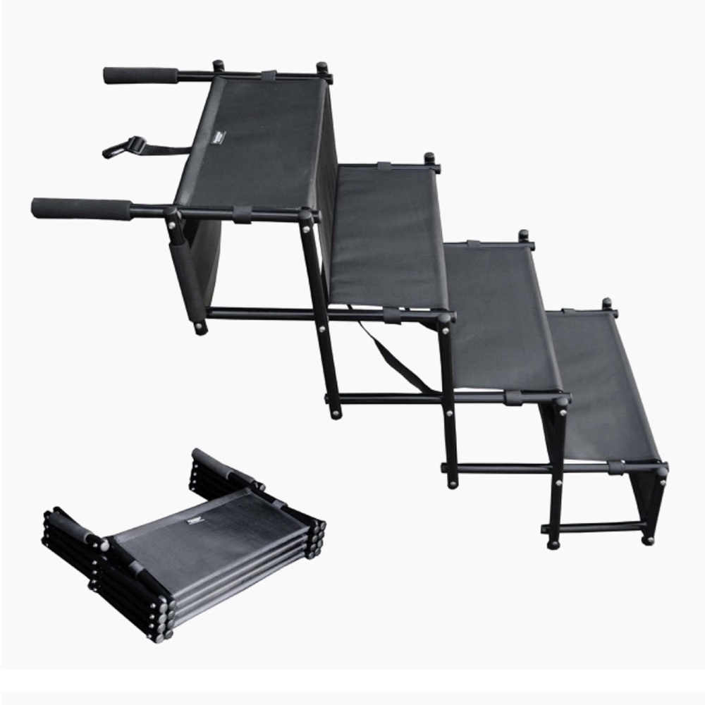Portable/Foldable Dog Stairs - SUV, Truck, Van & Car